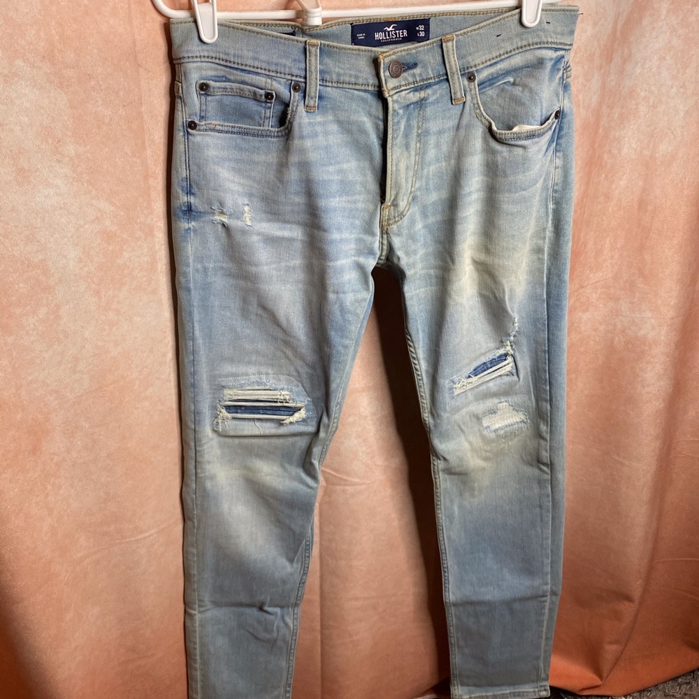 Hollister Advanced Stretch Skinny Jeans Size:32